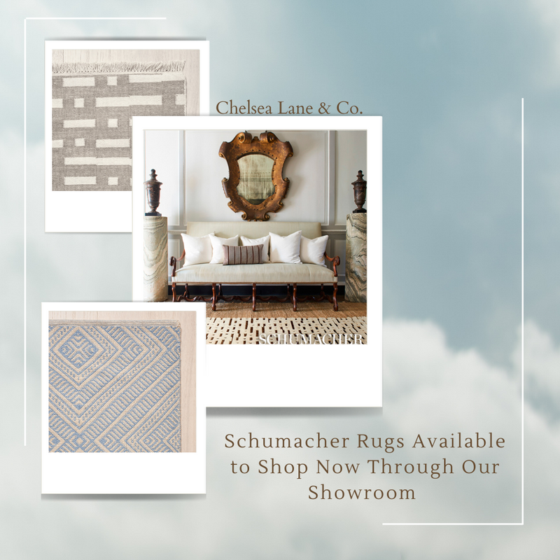 Schumacher Rugs Available to Shop Now Through Our Showroom