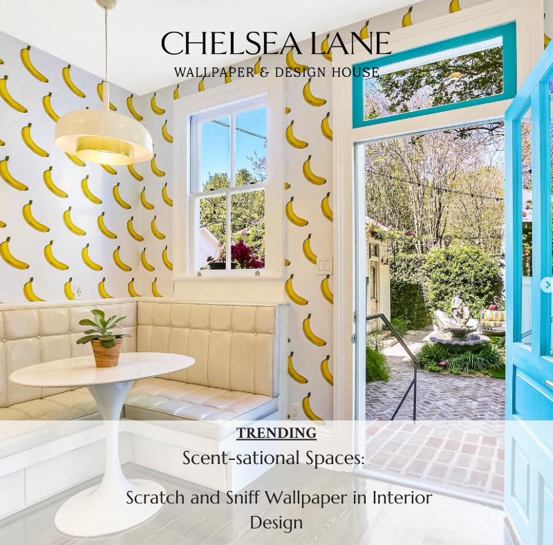 Sensory Style: Exploring Scratch and Sniff Wallpaper in Interior Design