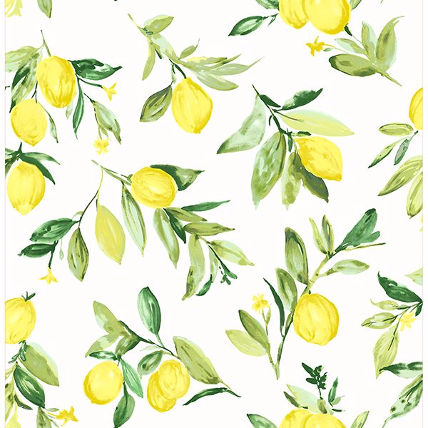 Lemon Fruit Wallpaper – Chelsea Lane & Company