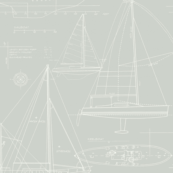 gray boat blueprint wallpaper