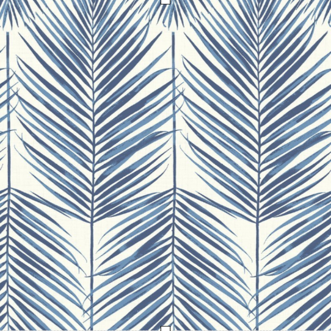 leaf wallpaper blue