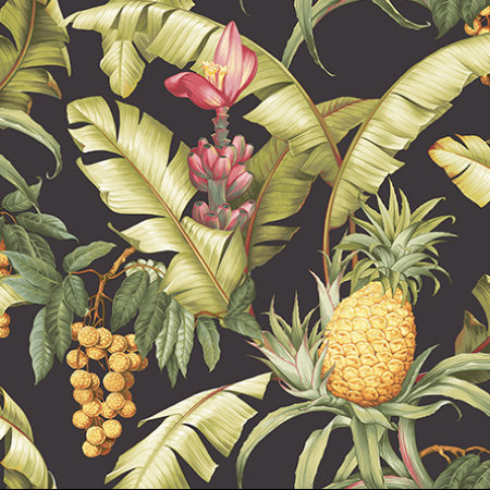 Pineapple tropical wallpaper