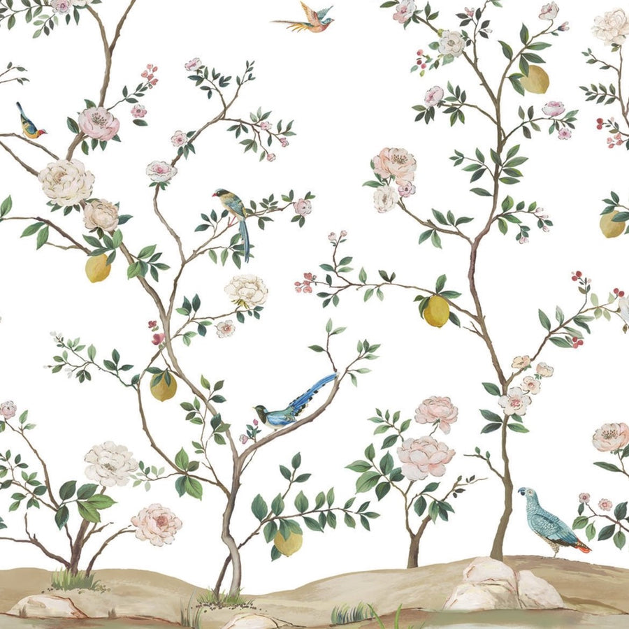 japanese inspired mural wallpaper