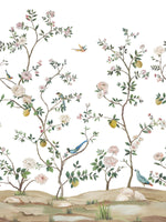 classic chinoiserie mural wallpaper