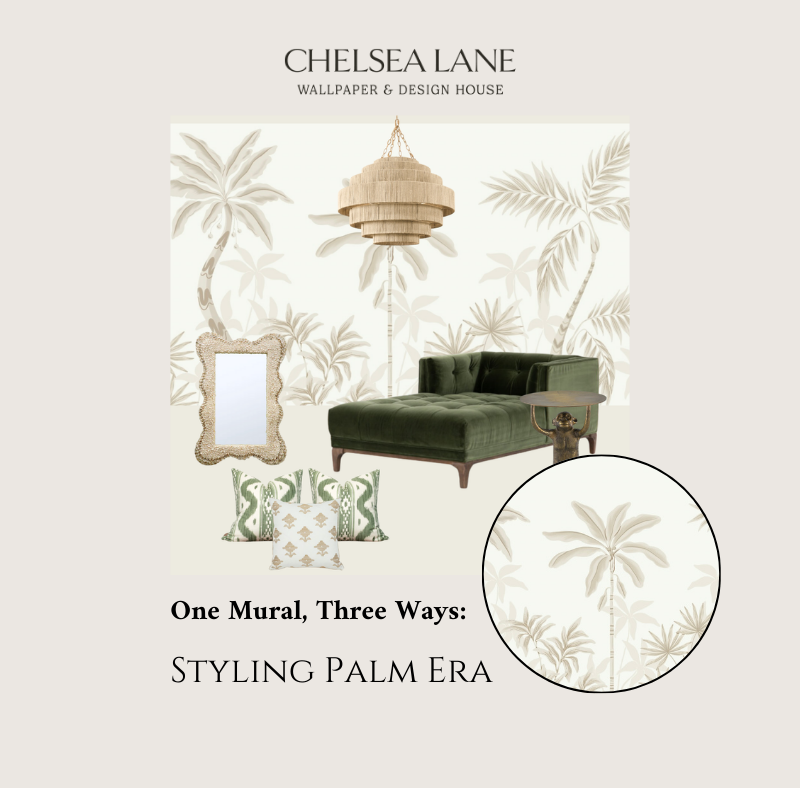 One Mural, Three Ways: Styling Palm Era