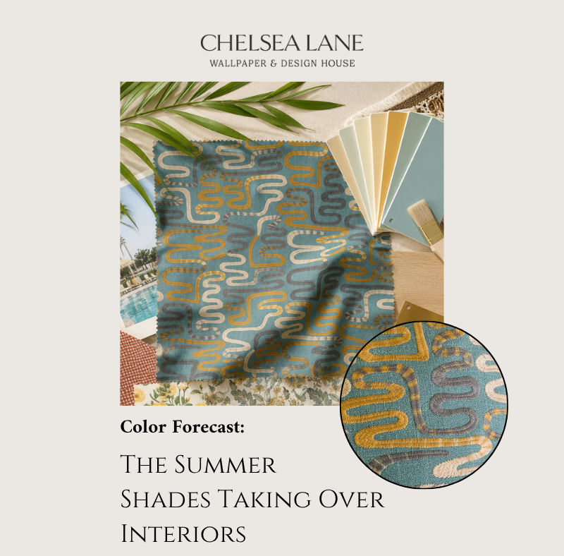 Color Forecast: The Summer Shades Taking Over Interiors