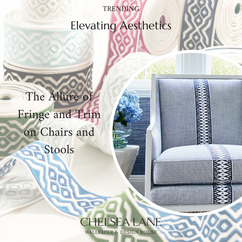Elevating Aesthetics: The Allure of Fringe and Trim on Chairs and Stools