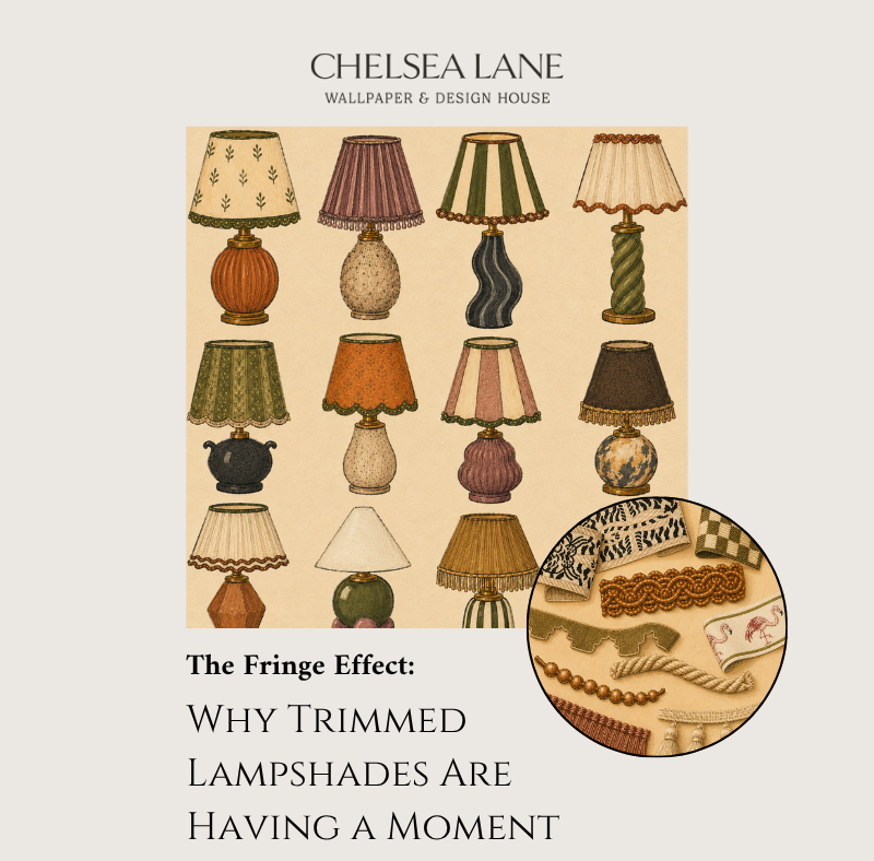 The Fringe Effect: Why Trimmed Lampshades Are Having a Moment