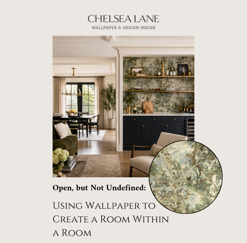 Open, but Not Undefined: Using Wallpaper to Create a Room Within a Room
