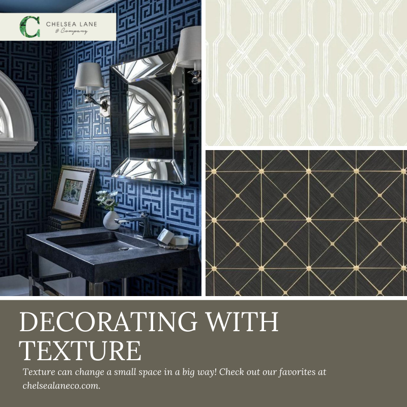 Decorating with Texture