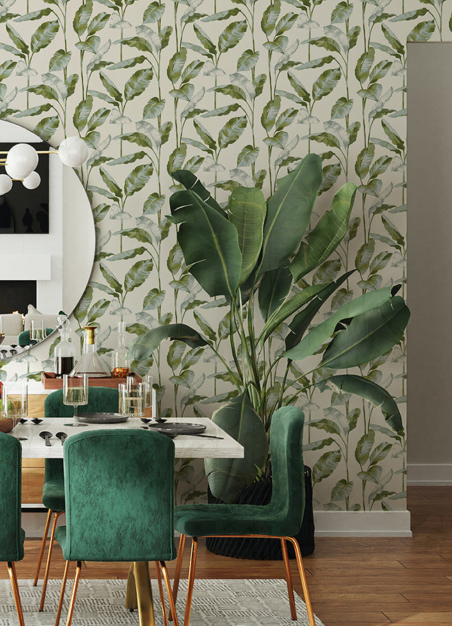 Banana Leaf green Peel & Stick