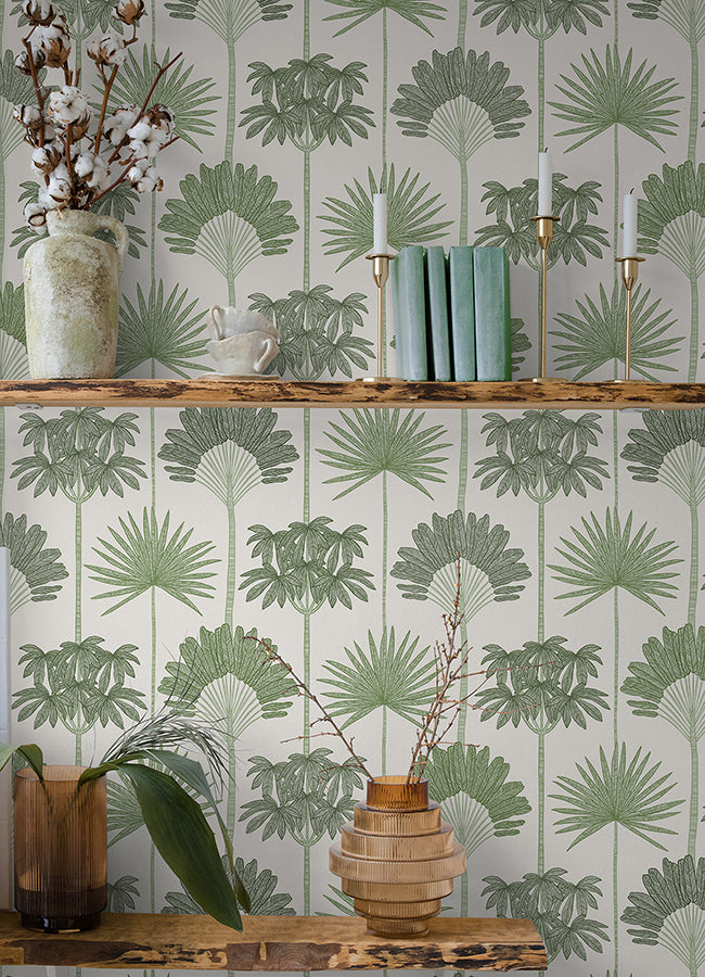 Kentia Green Peel & Stick