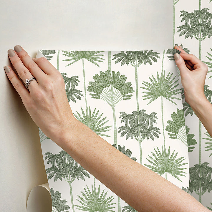 Kentia Green Peel & Stick
