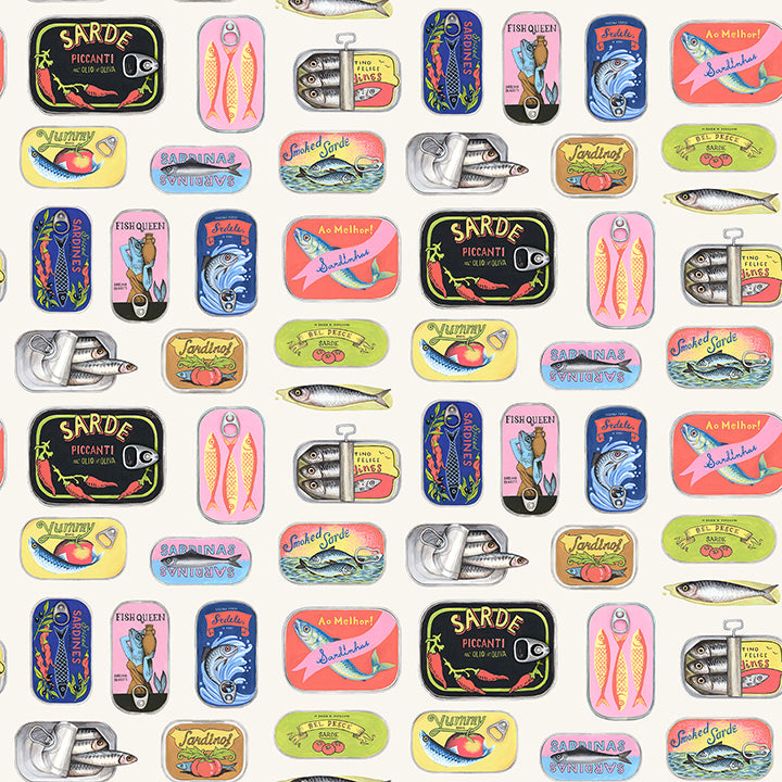 Sardine Tins Peel & Stick