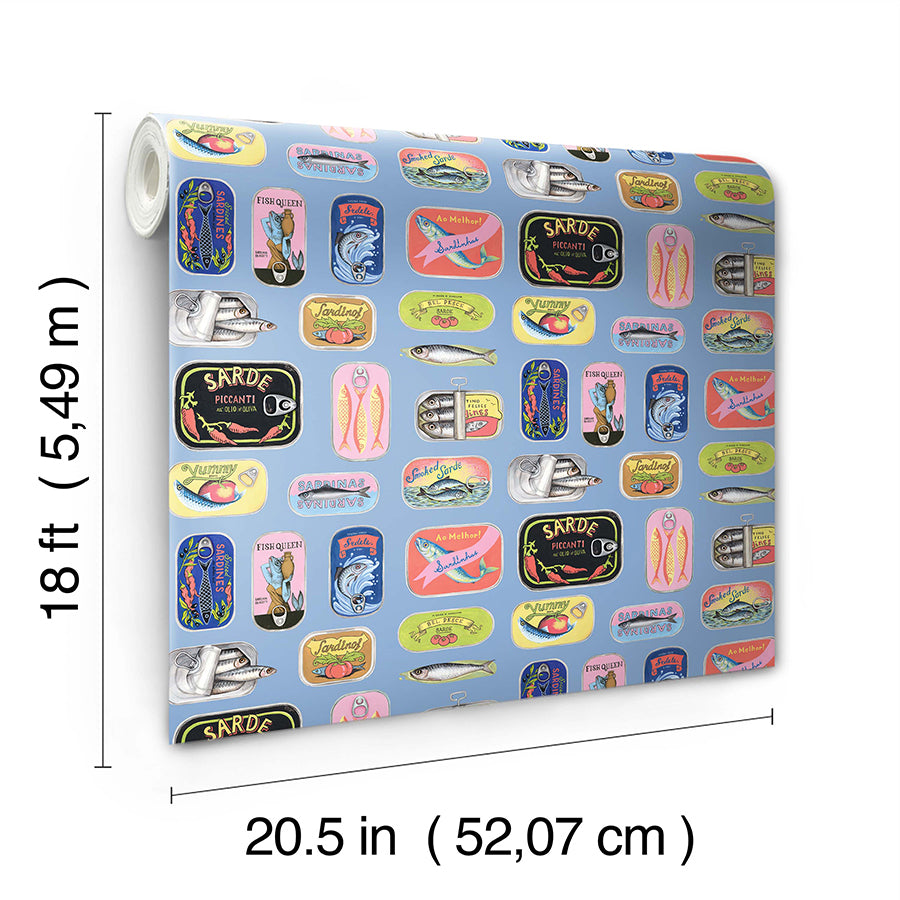 Sardine Tins Peel & Stick