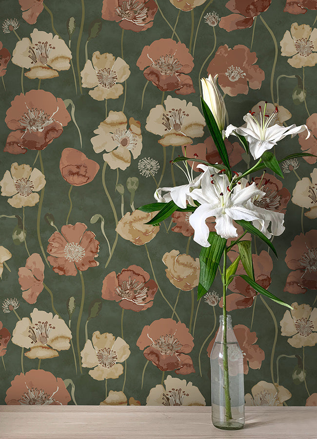 Adelia Moss Peel & Stick