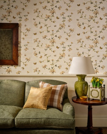 Honeysuckle Garden Wallpaper