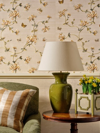 Honeysuckle Garden Wallpaper