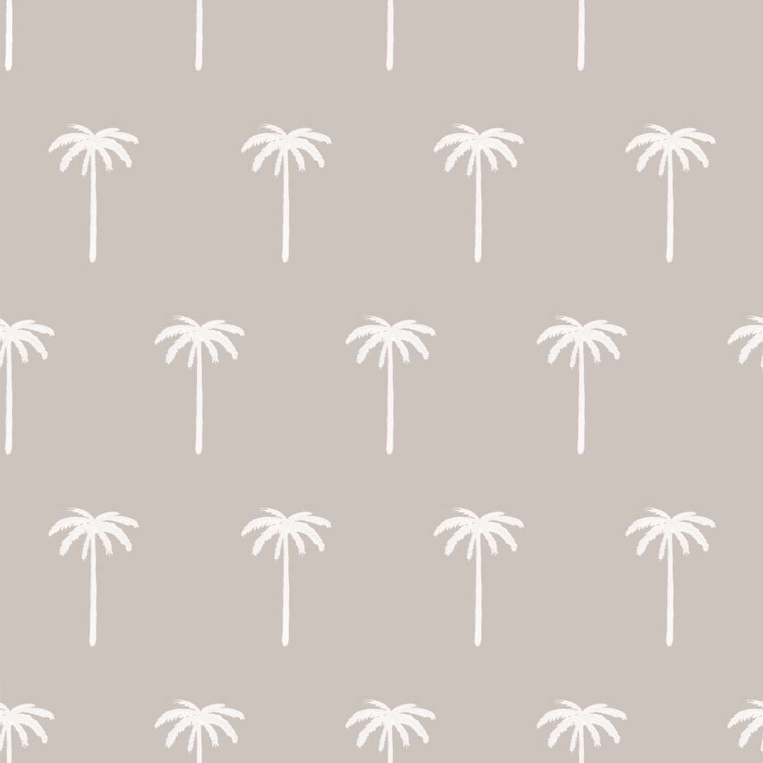 The Paradise Palms- Metallic Grasscloth