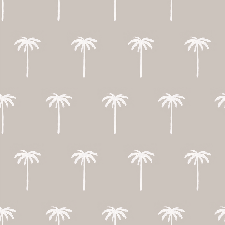 The Paradise Palms- Metallic Grasscloth