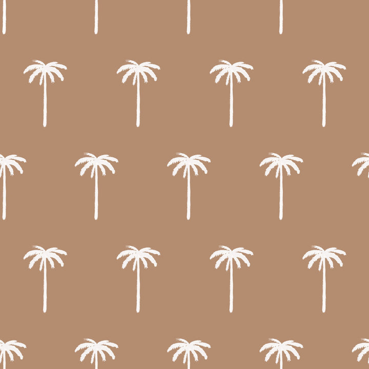 Camilla Webster - The Paradise Palms- on Metallic Grasscloth