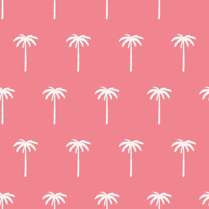 Camilla Webster - The Paradise Palms- on Metallic Grasscloth