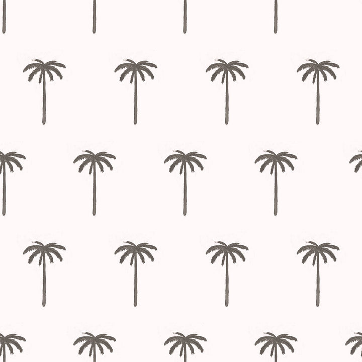 Camilla Webster - The Paradise Palms- on Metallic Grasscloth