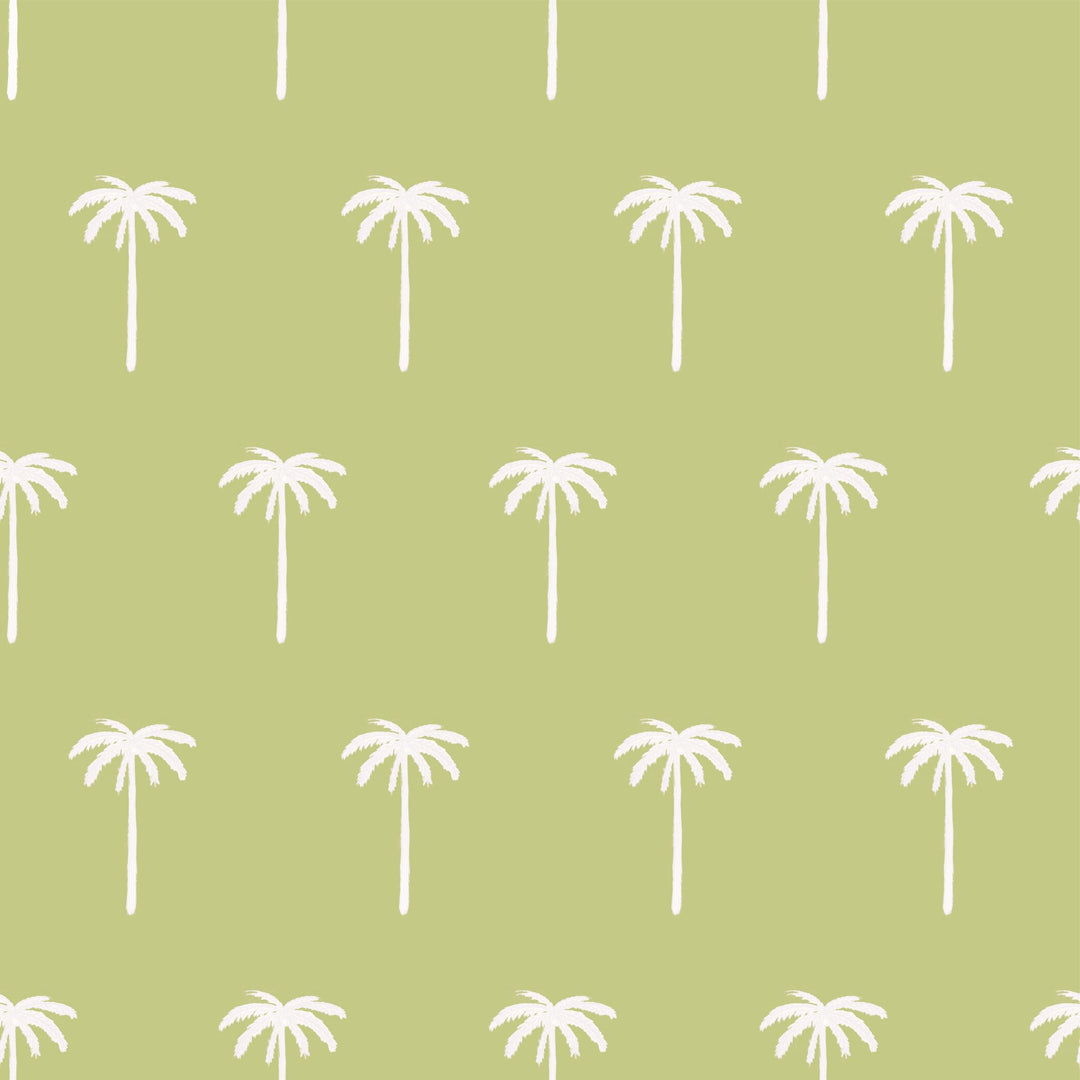 The Paradise Palms- Metallic Grasscloth