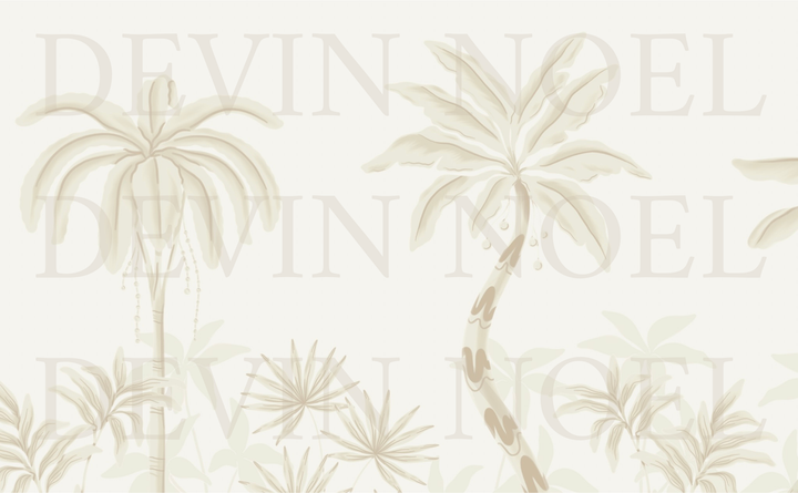 Palm Era- Mural by Devin Noel- on Paper weave (Multiple Colorways)