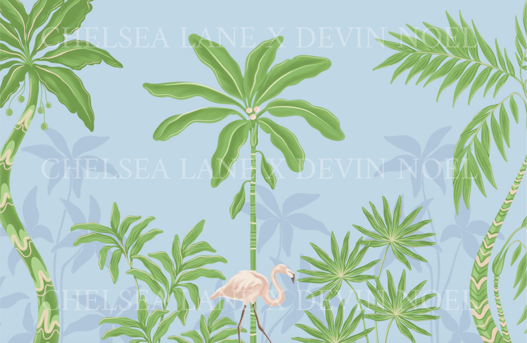 Palm Era in Flocking Around- Mural by Devin Noel