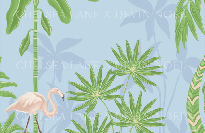 Palm Era in Flocking Around- Mural by Devin Noel