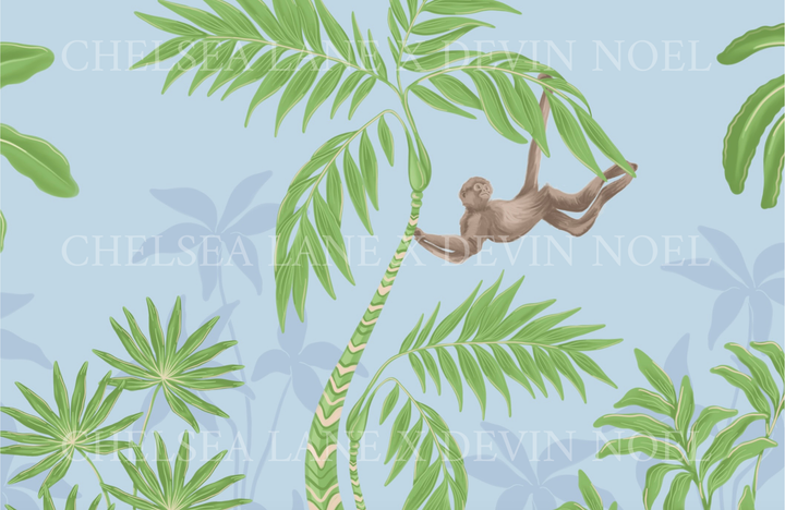 Palm Era in Flocking Around- Mural by Devin Noel