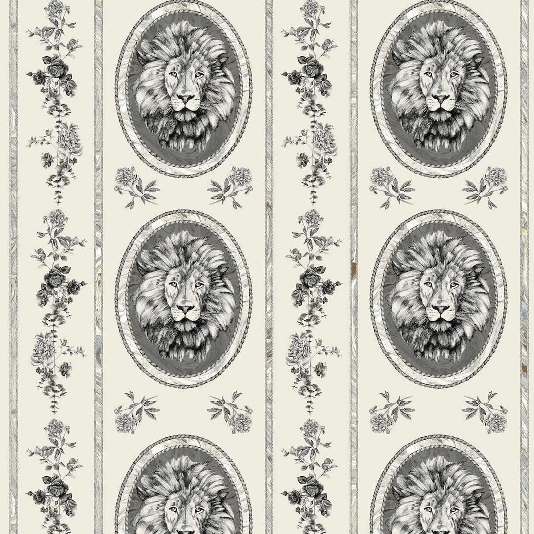 Lion Toile Fabric (Multiple Colorways)