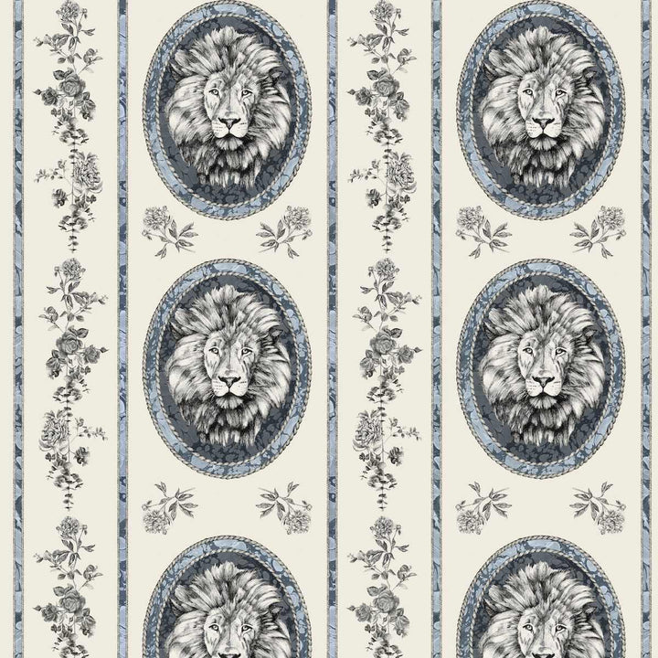 Lion Toile Fabric (Multiple Colorways)