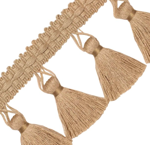 Bali Jute Tassel Fringe