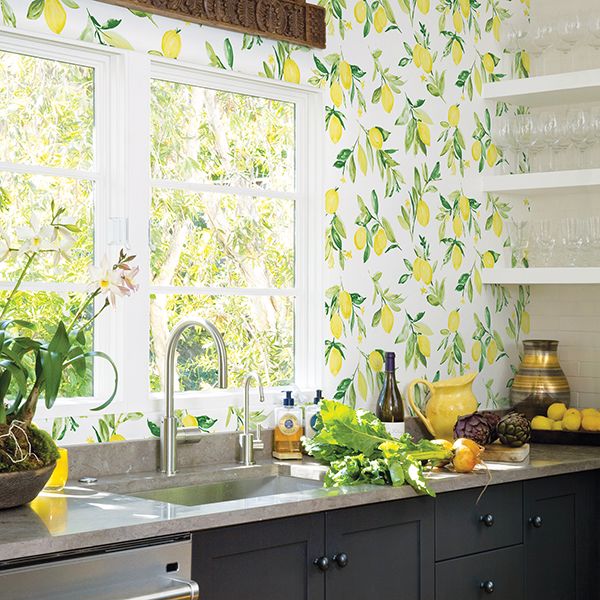 lemon design wallpaper