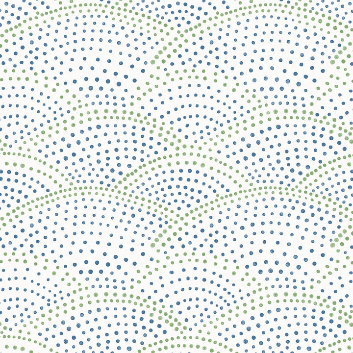 scallop geometric wallpaper