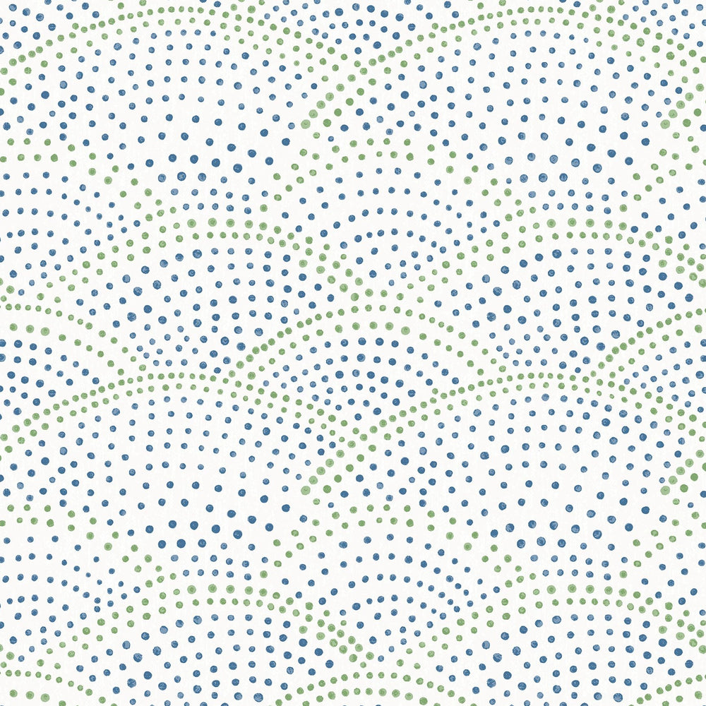 scallop geometric wallpaper