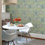 whimsical dining room wallpaper