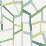 Tate Geometric Linen Green