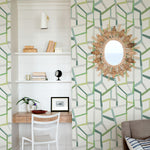 green paper texture wallpaper