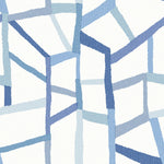 Tate Geometric Linen Blue