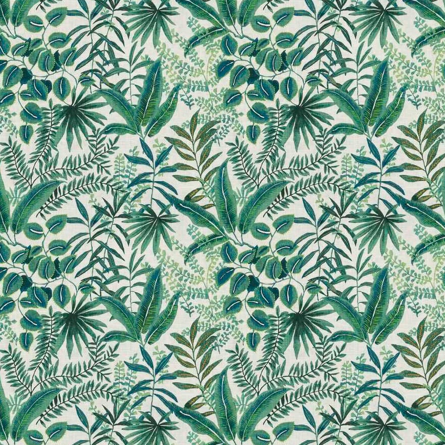 Botanical Leaf Fabric