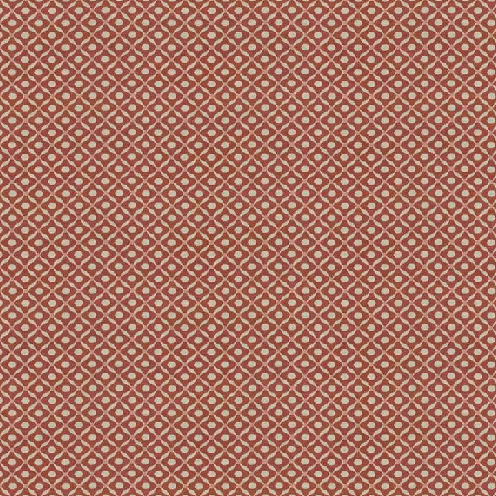 Chanderi Fabric in Burnt Red