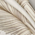 Fan Palm Fabric in Linen