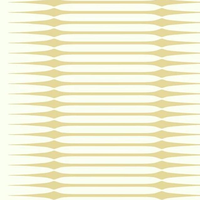 yellow interest stripe wallpaper