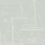 Yacht Blueprint Gray SAMPLE