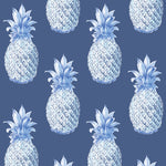 pineapple blue wallpaper