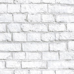 Whitewash Brick White Peel & Stick