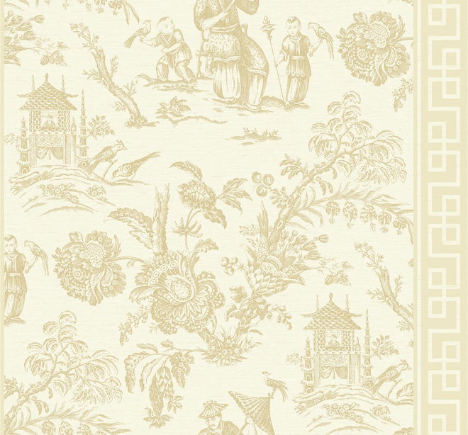 classic chinoiserie wallpaper